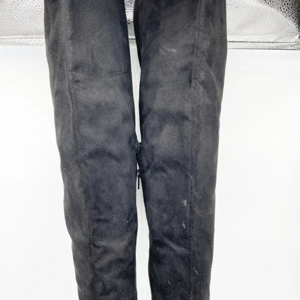 Seychelles Women's Over The‎ Knee Heeled Boots Black Suede Size 10